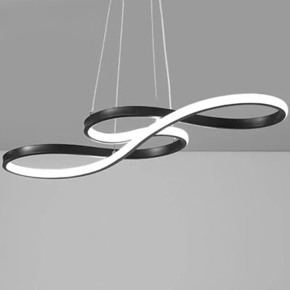 Room Decor LED Hanging Lights Modern Kitchen Island Pendant Lights Bar Table Dining Kitchen Led Remote Dimming Cord Pendant Lamp