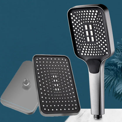 Shower Combo12 inch Large Panel Rain Shower Head/Handheld Shower Combination Bathroom Handheld Three-mode Booster Set