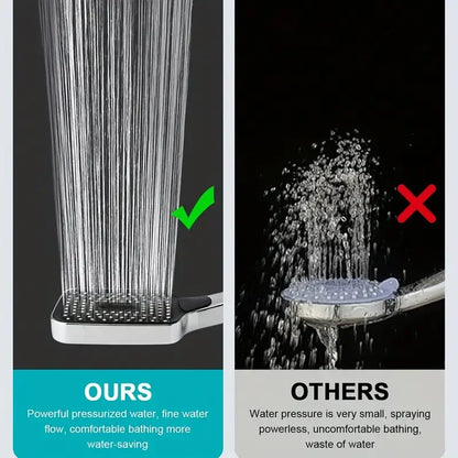Shower Combo12 inch Large Panel Rain Shower Head/Handheld Shower Combination Bathroom Handheld Three-mode Booster Set